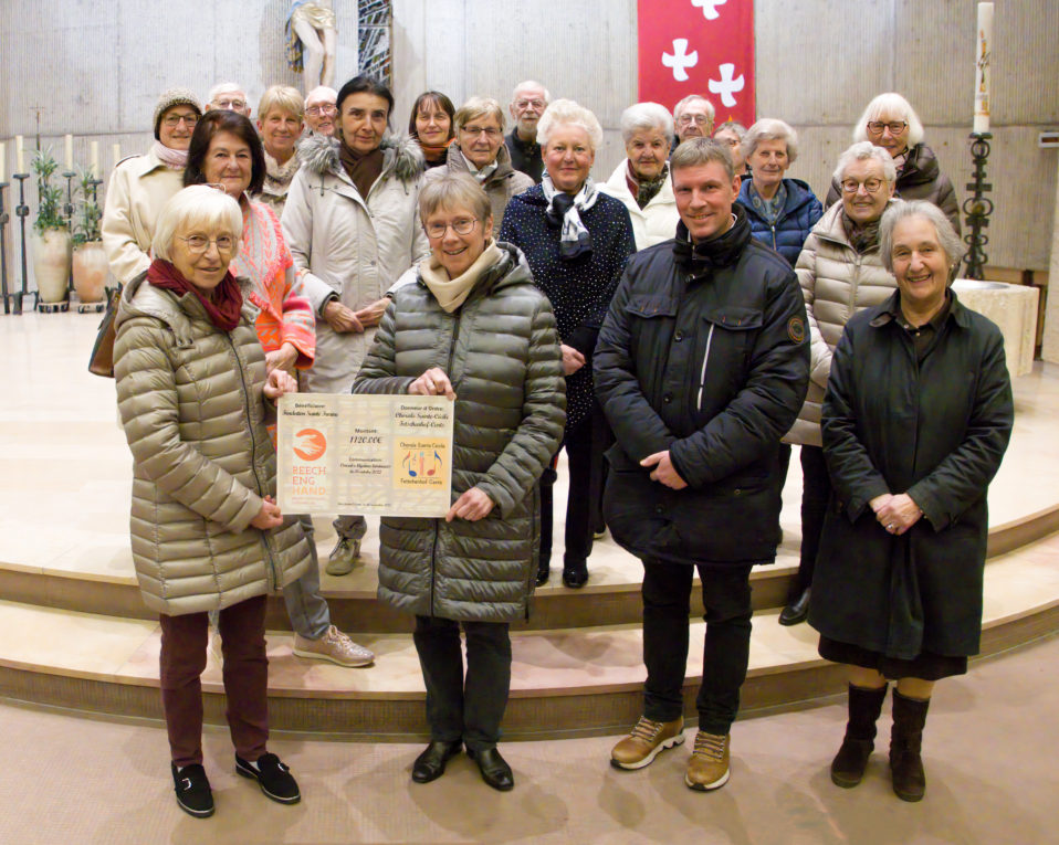 Remise de cheque Reech eng Hand 11/2022