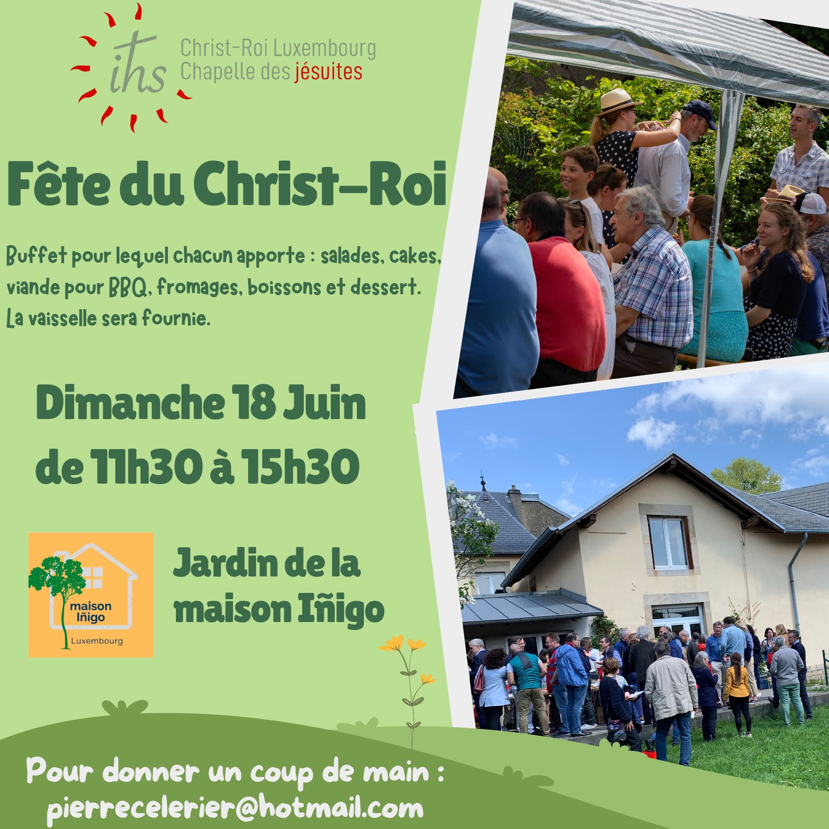Fête du Christ-Roi – Fondation Sainte-Irmine